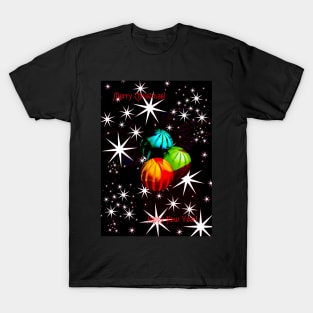 Christmas balls and stars T-Shirt